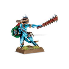 Warhammer: Skink Chief with Sword & Shield