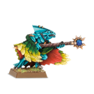Warhammer: Skink Priest with Feathered Cloak