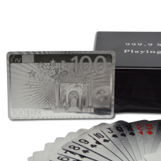 Игральные карты "100 Euro" (пластик 100%)