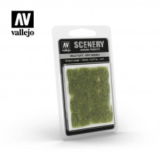 Трава для моделирования VALLEJO SCENERY: WILD TUFT - DRY GREEN 12mm