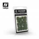 Трава для моделирования VALLEJO SCENERY: WILD TUFT - STRONG GREEN 12mm