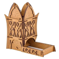Башня для бросков кубиков (Dice Tower) "Эльфийская", деревянная