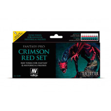 Fantasy Pro: Crimson Red Set (8)