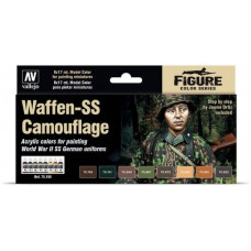 Model Color Set German Waffen SS Camouflage (8)