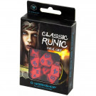 Набор кубиков Classic Runic Blue & Red Dice Set
