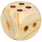 Кубик деревянный большой д6