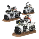 Warhammer 40000: White Scars Bike Squad Upgrade Pack