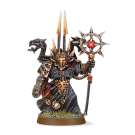 Warhammer 40000: Chaos Space Marines Sorcerer with Force Staff and Plasma Pistol